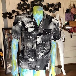 Urban Outfitters face image shirt